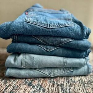 [ 40 pair ]mix women denim jeans lot bundle 40 pieces jeans box 📦